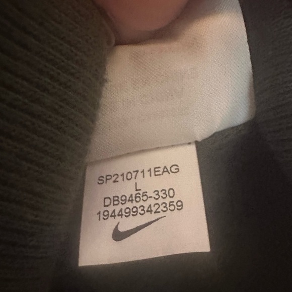 Men's Nike Green Michigan State Spartans Full-Zip Hooded Jacket, size Large - Picture 6 of 6